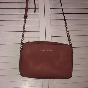 Michael Kors pink crossbody